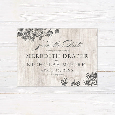 Engraved Wood Invitations - goprintplus