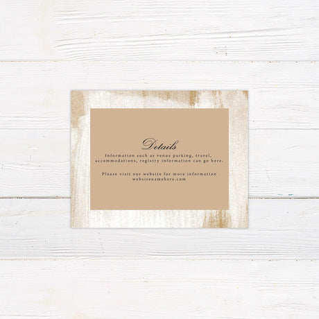 Etched Sand Details Cards - goprintplus