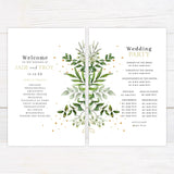 Eucalyptus Gold Invitations - goprintplus