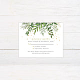 Eucalyptus Gold Invitations - goprintplus