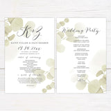 Eucalyptus Mist Invitations - goprintplus