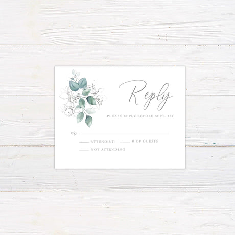 Eucalyptus Splash Invitations - goprintplus