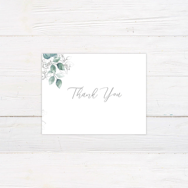 Eucalyptus Splash Thank You Card - goprintplus