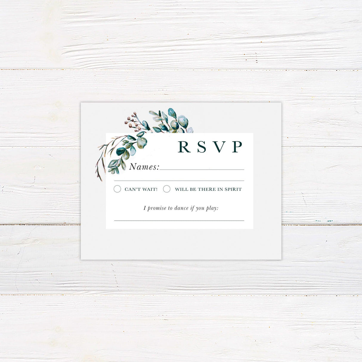 Eucalyptus RSVP - goprintplus