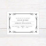 Exquisite Border Invitations - goprintplus