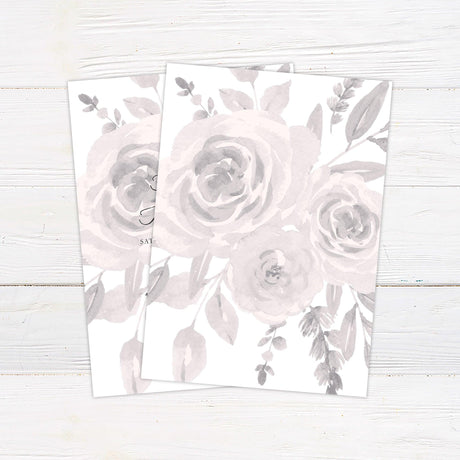 Faded Bouquet Invitations - goprintplus