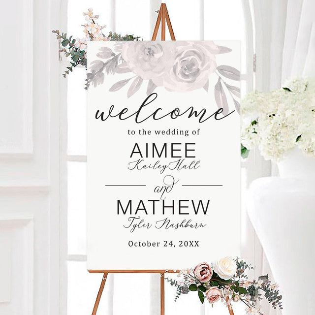 Faded Bouquet Sign - goprintplus