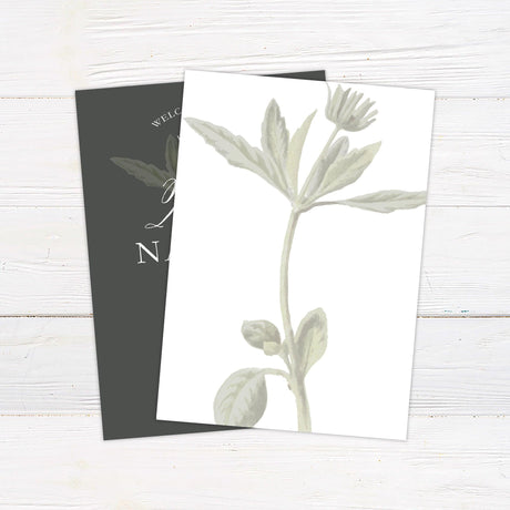 Faded Flower Invitations - goprintplus