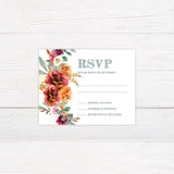 Fall Blooms Invitations - goprintplus