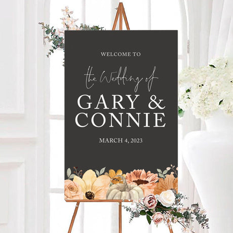 Fall Floral Invitations - goprintplus