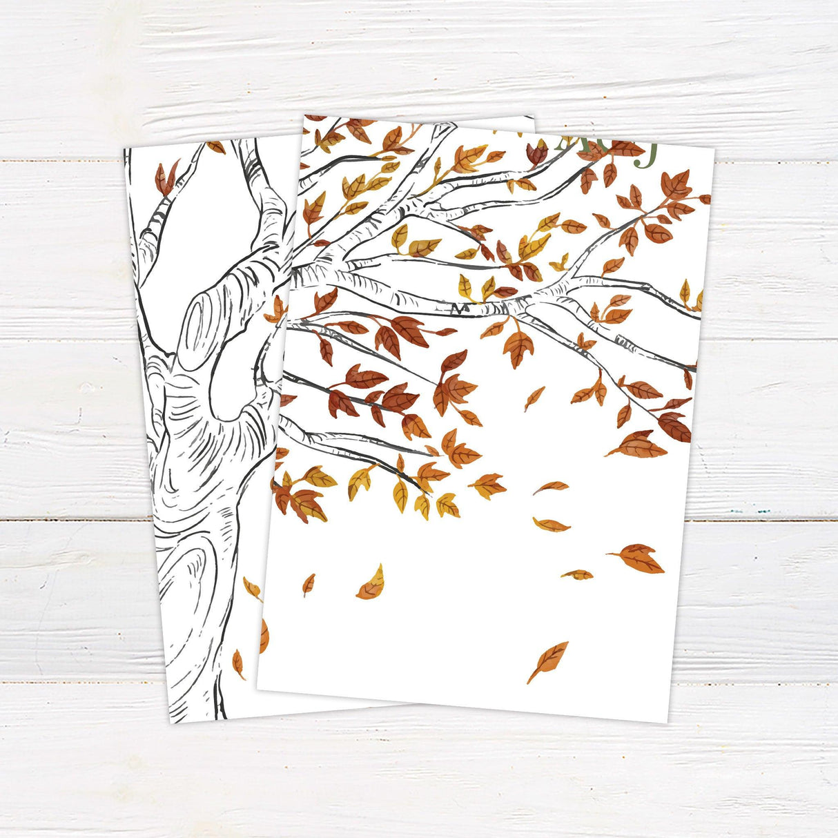 Fall Tree Invitations - goprintplus