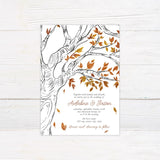 Fall Tree Invitations - goprintplus