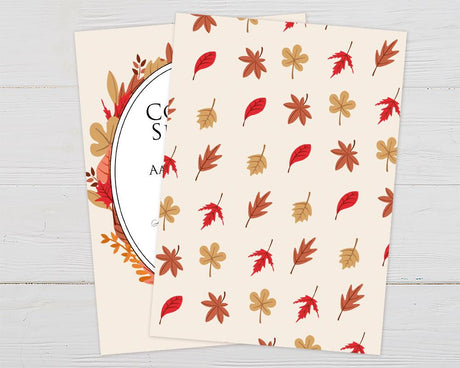 Fall Wreath Invitation - goprintplus