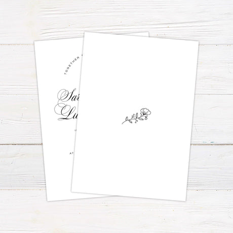 Fancy Script Invitations - goprintplus