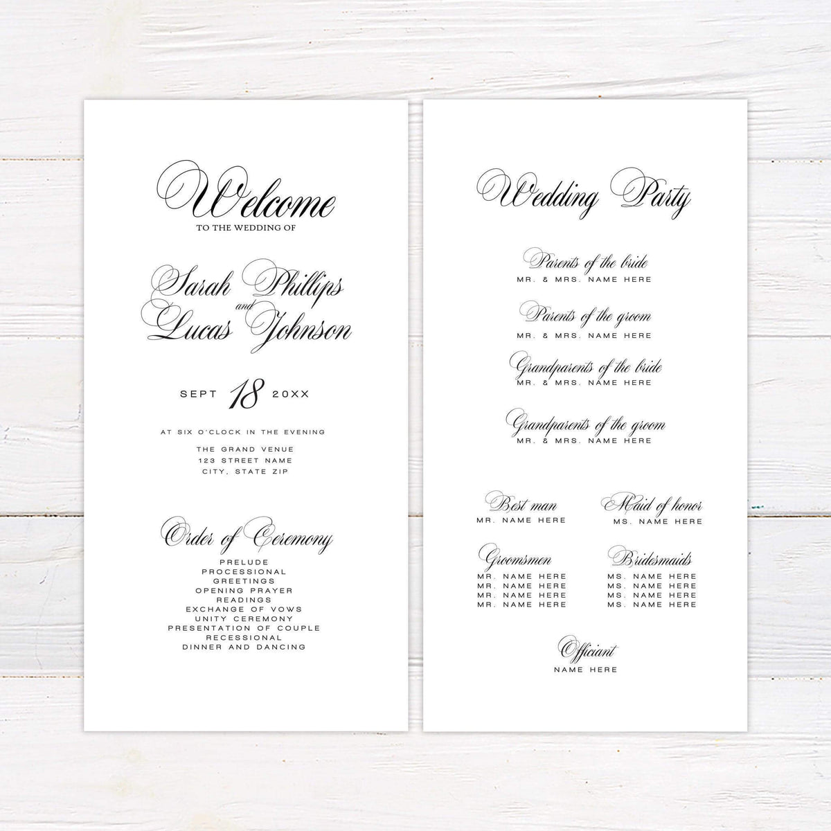 Fancy Script Program | Go Print Plus