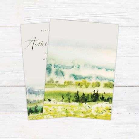 Farmland Views Invitations - goprintplus