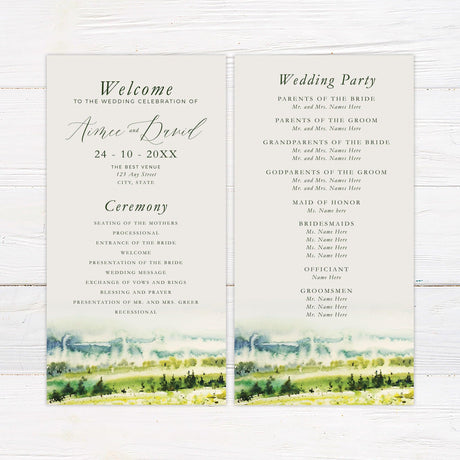 Farmland Views Invitations - goprintplus