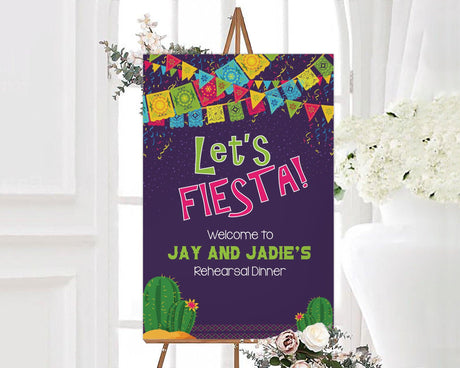 Let's Fiesta Sign - goprintplus