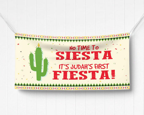 First Fiesta Banner - goprintplus