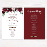 Floral Arrow Invitations - goprintplus