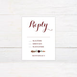 Floral Arrow Invitations - goprintplus