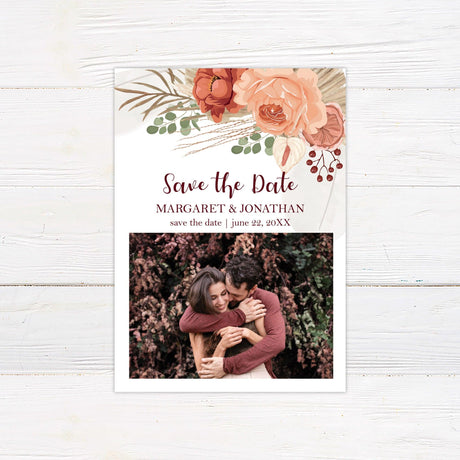 Floral Boho Invitations - goprintplus