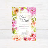 Floral Border Invitations - goprintplus