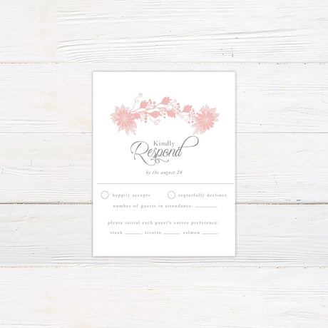 Floral Wreath Invitations - goprintplus