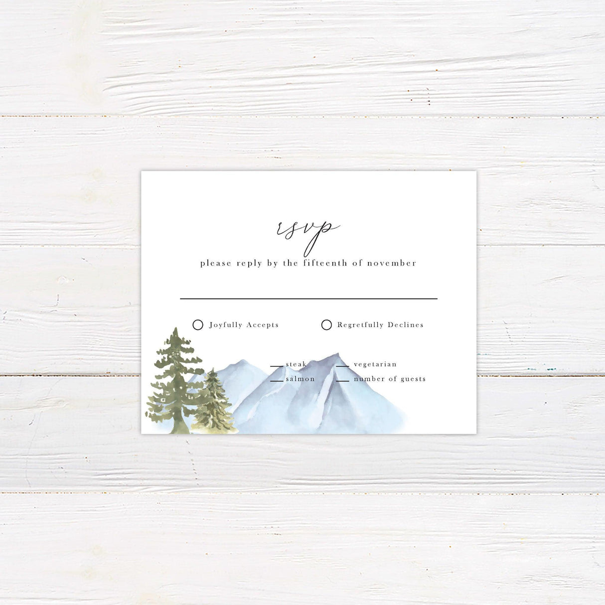 Forest Invitations - goprintplus