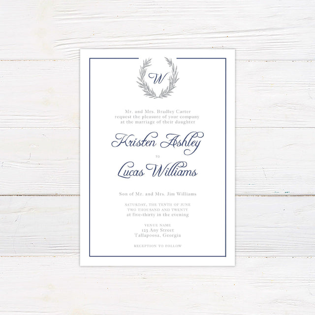 Formal Marriage Invitations - goprintplus