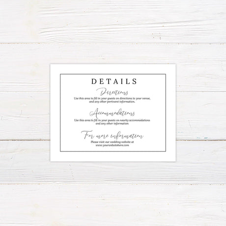 Formal Wreath Details Card - goprintplus