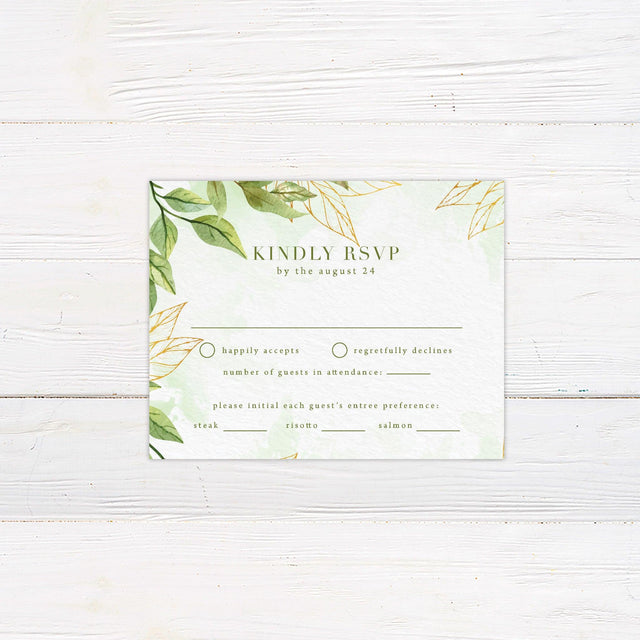 Fresh Leaves RSVP - goprintplus