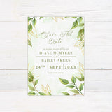 Fresh Leaves Invitations - goprintplus