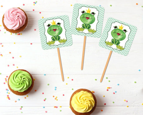 Frog Cupcake Topper - goprintplus