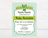 Frog Birthday Invitation - goprintplus