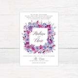 Fuchsia Frenzy Invitations - goprintplus