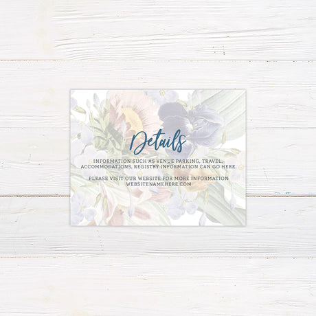 Full Floral Details Cards - goprintplus