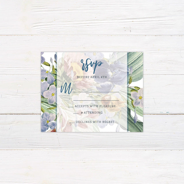 Full Floral RSVP - goprintplus