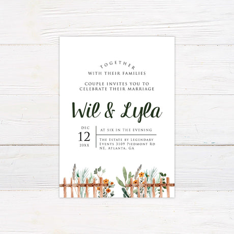 Garden Invitations - goprintplus