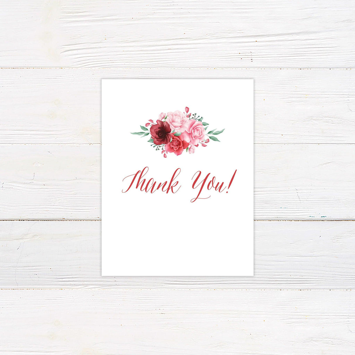 Garden Party Thank You Card - goprintplus