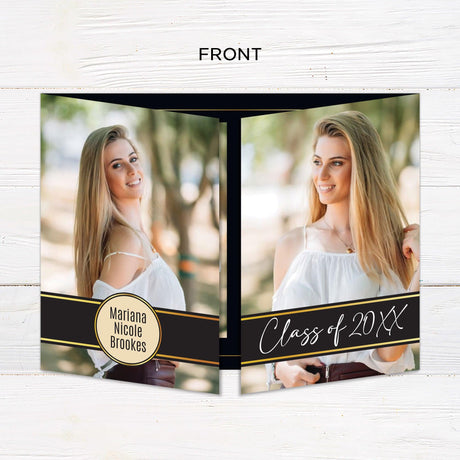 Modernistic Graduation Gatefold - goprintplus