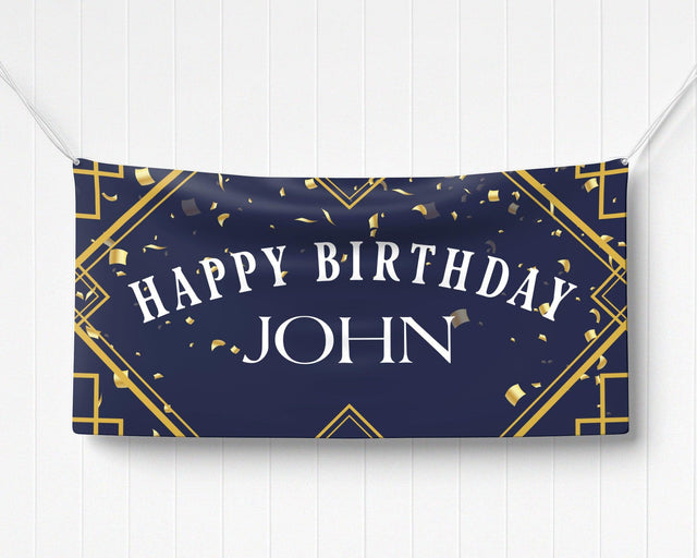 Gatsby Birthday Banner - goprintplus