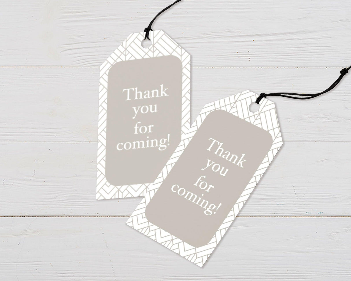 Geometric Favor Tags - goprintplus