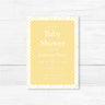Modern Geometric Baby Shower Invitation