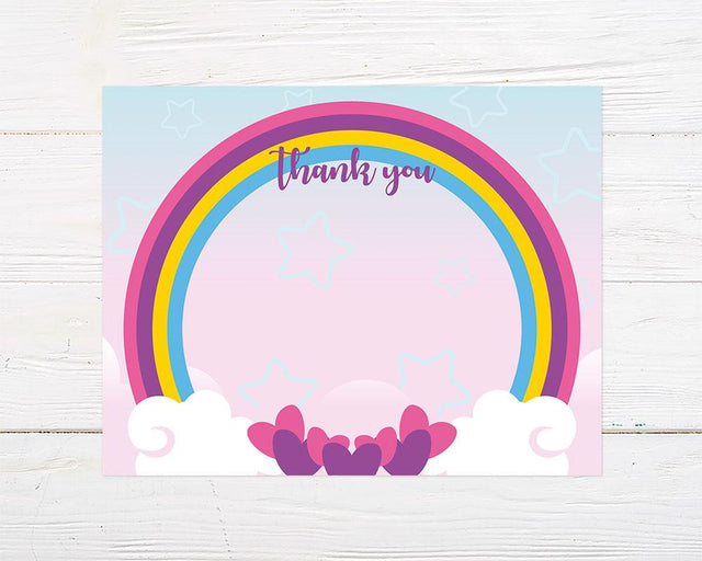 Girls Photo Thank You Card - goprintplus