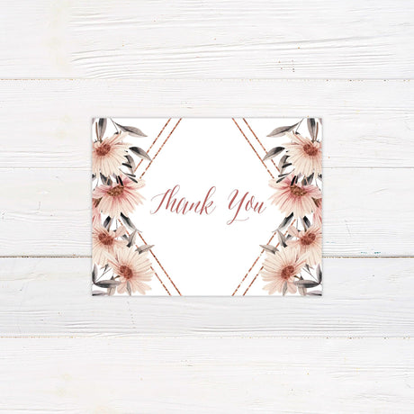 Glitter Diamond Thank You Card - goprintplus