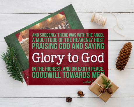 Glory to God Card