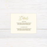 Gold Border Invitations - goprintplus