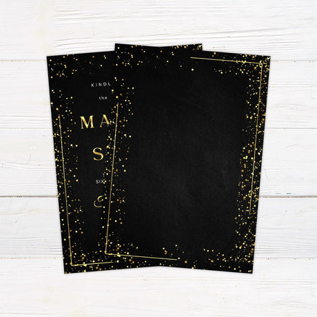 Gold Dust Invitations - goprintplus