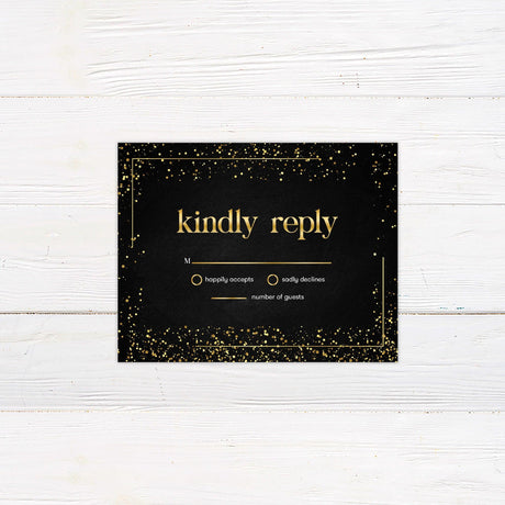 Gold Dust Invitations - goprintplus